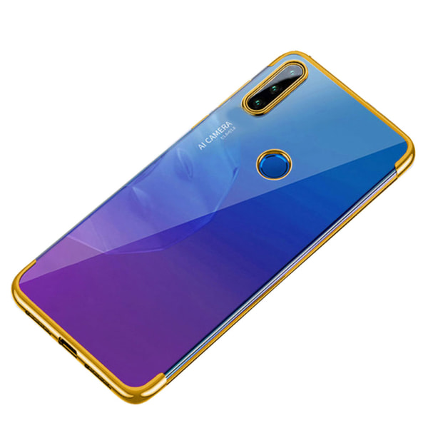 Huawei Honor 20 Lite - Silikondeksel Guld