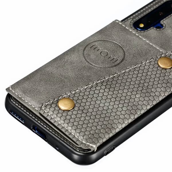 Huawei Nova 5T - Skyddsskal med Kortfack Svart