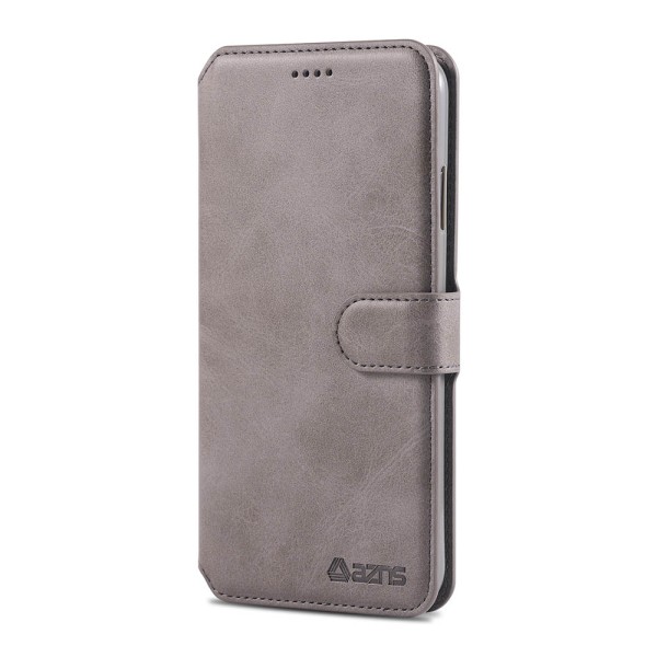 iPhone XR - Stilig beskyttende lommebokdeksel (Yazunshi) Brun