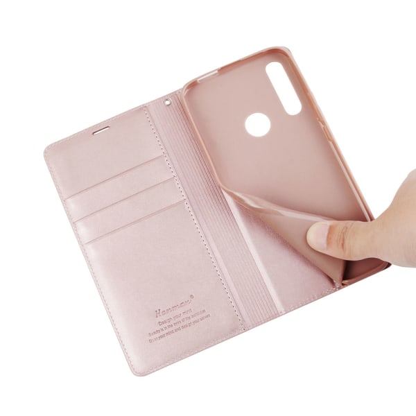 Huawei P Smart Z - Elegant Plånboksfodral Guld