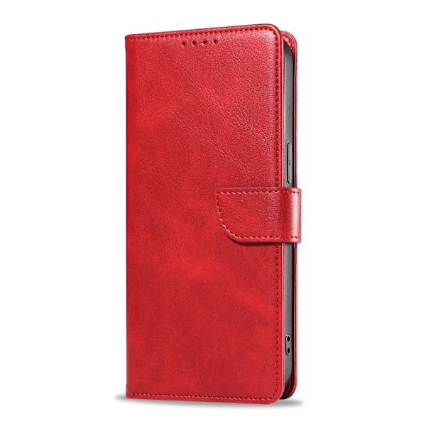 iPhone 15 - Pl�nboksfodral i flera F�rger Red