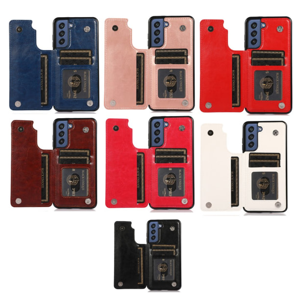 A54 5G - Sammenleggbart lommebokveske med magnetlås Red