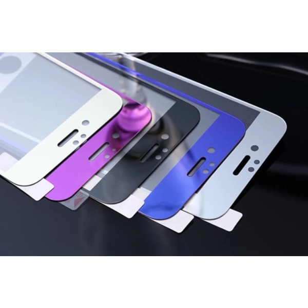 iPhone 6 Plus - Effektiv skærmbeskyttelse (spejl) For & Bag Svart
