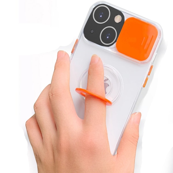 Effektivt praktisk Floveme-deksel - iPhone 13 Mini Gul