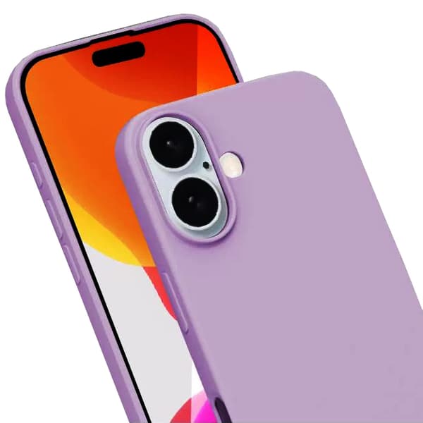 iPhone 17 Silikonskal  Reptålig & Greppvänlig Finish Svart