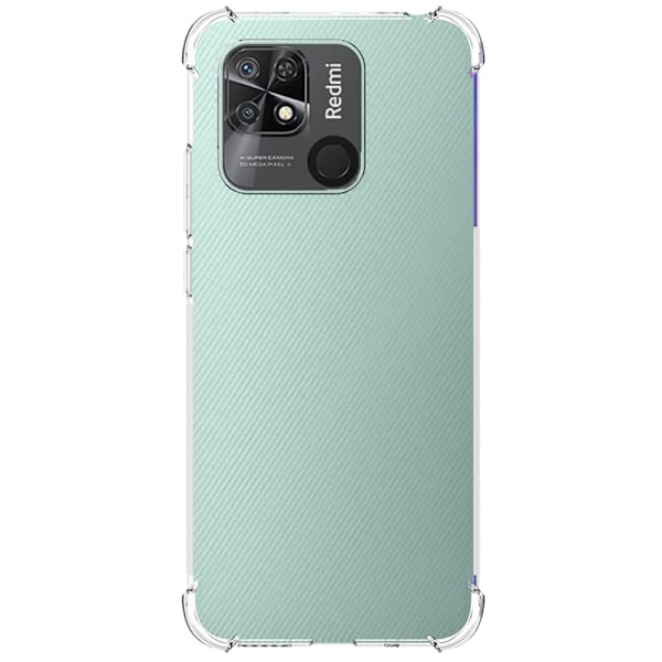 Säkerhet i Varje Hörn - Airbag Clear Case till Din Redmi 10C NFC! Transparent