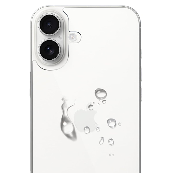 Baksida Hydrogel Skärmskydd HD 0,2mm för iPhone 16 Plus