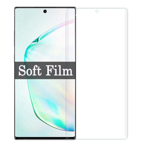 2-PACK Galaxy Note 20 Ultra Soft Skærmbeskytter PET 0,2mm Transparent/Genomskinlig