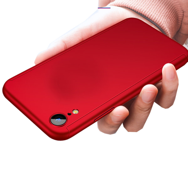 Stötdämpande Stilsäkert Floveme Skal - iPhone XR Röd