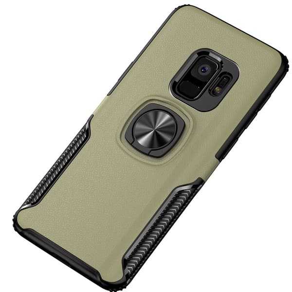 Samsung Galaxy S8 - Effektfullt Elegant Skal med Ringhållare Marinblå Marinblå
