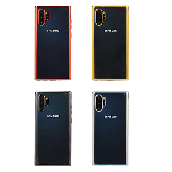 Samsung Galaxy Note10+ - Silikonskal Silver Silver