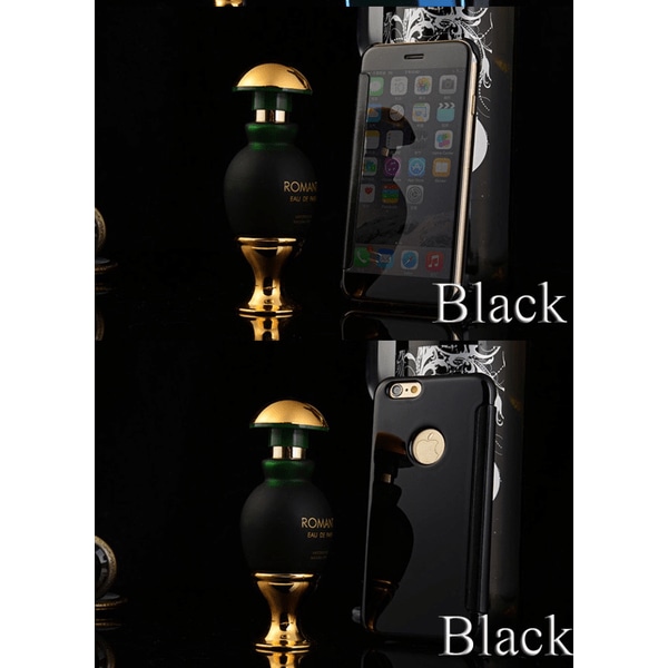 iPhone 6/6S - Stilfullt Clear View-fodral från LEMAN (ORIGINAL) Guld