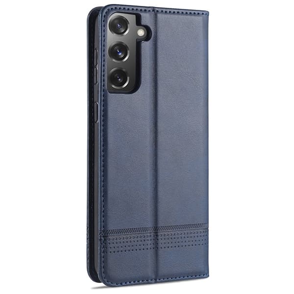 Genomtänkt Plånboksfodral (AZNS) - Samsung Galaxy S21 Brun