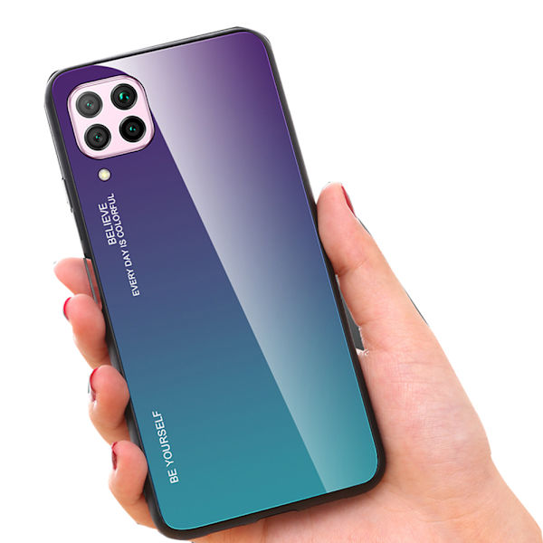 Kraftfullt NKOBEE Skal - Huawei P40 Lite Blå/Rosa