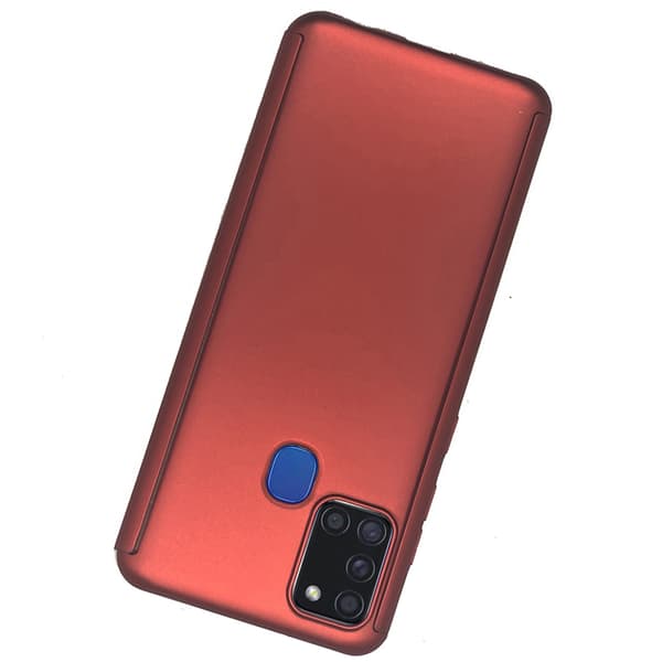 Samsung Galaxy A21S - Elegant Dubbelskal Blå Blå