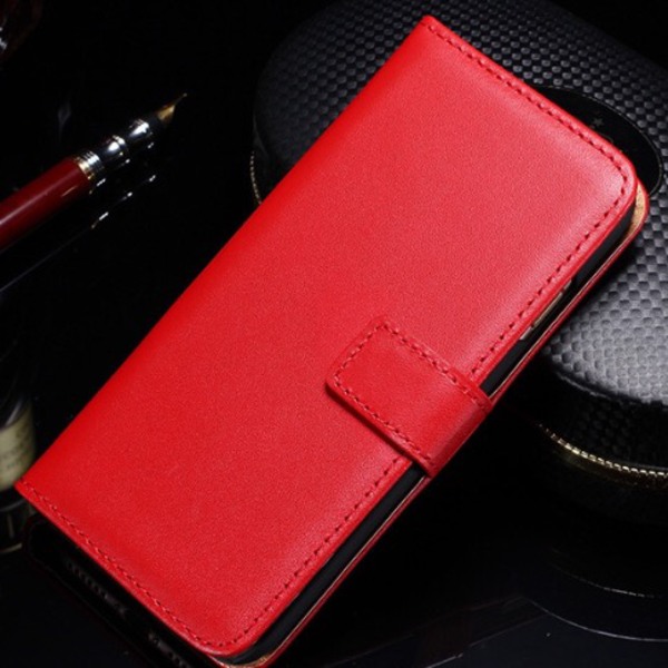 Exklusivt Stilrent Smart VINTAGE Plånboksfodral iPhone 7 PLUS Röd