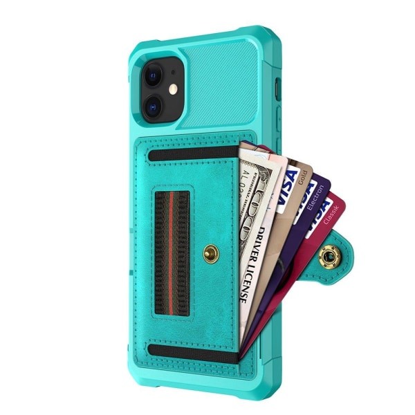 Professional-kotelo korttilokerolla - iPhone 12 Mini Grön
