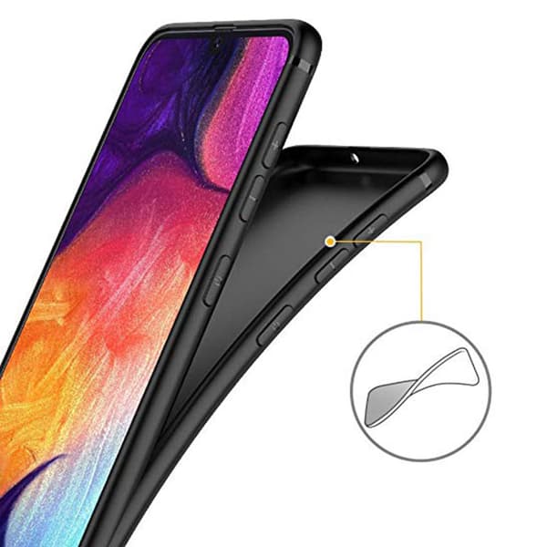 Kraftfuldt silikoneskal - iPhone 11 Pro Max Svart