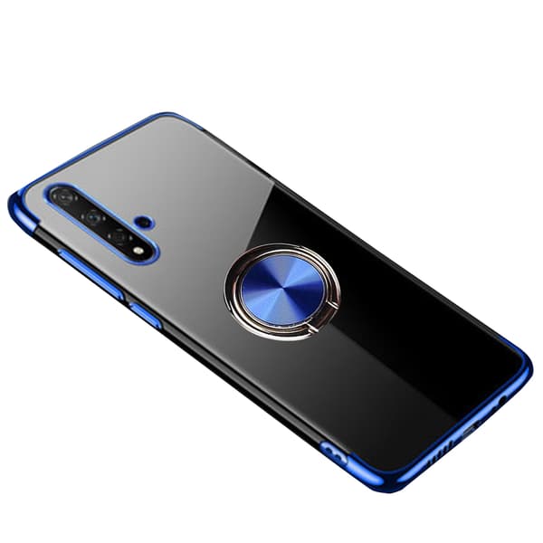 Huawei Nova 5T - Skal med Ringh�llare Röd