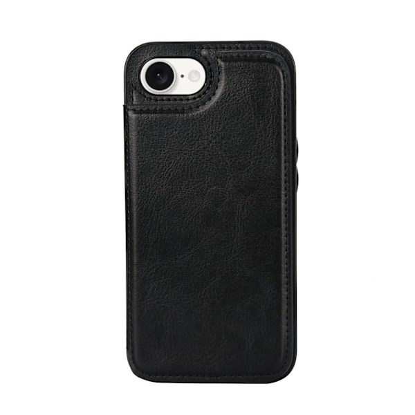 iPhone 16E - Plånboksfodral med Stil från NKOBEE Svart