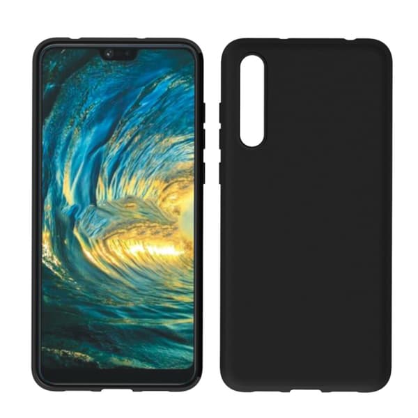 Huawei P20 Pro - Stötdämpande Silikonskal Svart