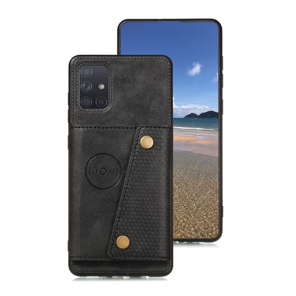 Stilfuldt Etui med Kortlomme - Samsung Galaxy A33 5G Grå