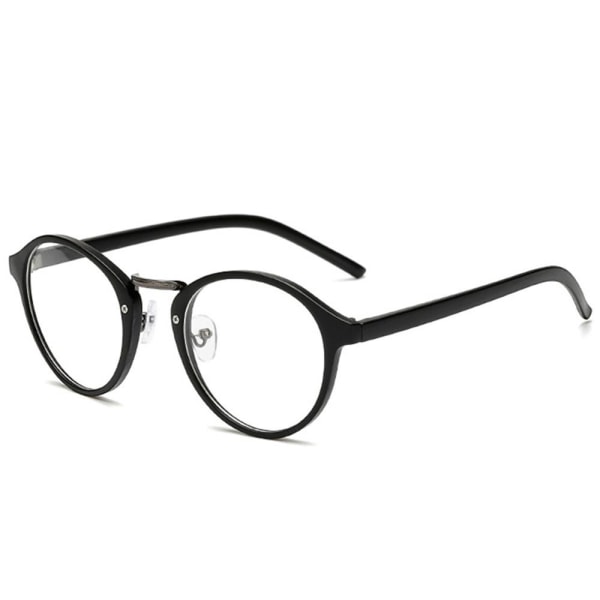Elegante retrobriller (uten styrke) Matte Svart