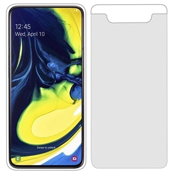 Samsung Galaxy A80 - Silikonskal Transparent/Genomskinlig