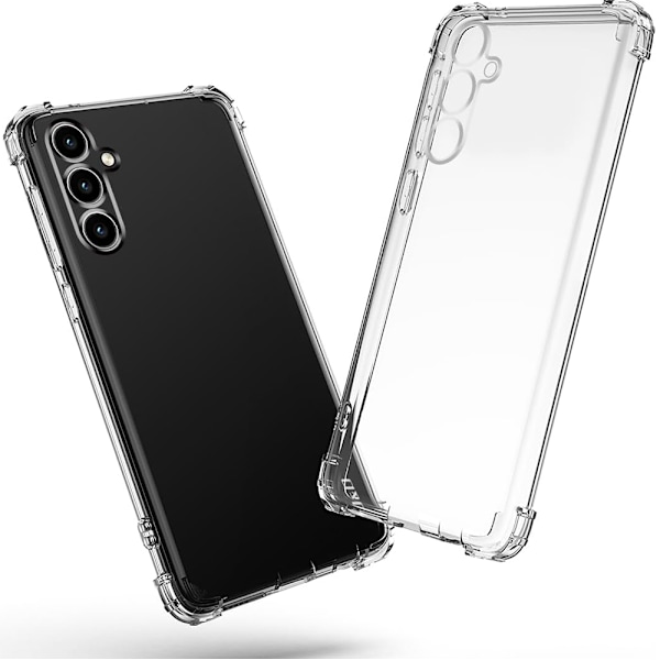 Samsung Galaxy S24 FE - Klar Design & Maxat Skydd Transparent