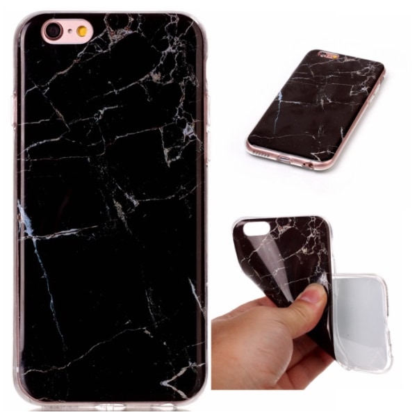 Exklusivt Stilrent Skal i MARBLE-Design för iPhone 7 (MAX SKYDD) 2