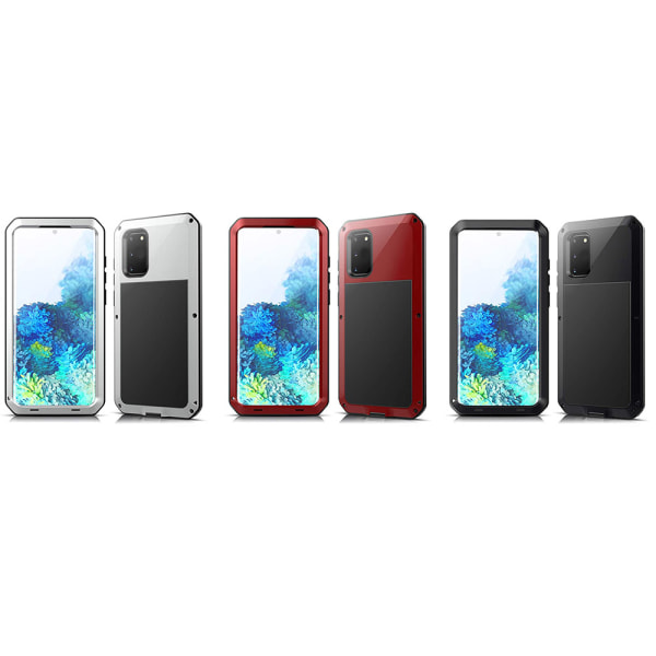 Stilig Heavy Duty-deksel - Samsung Galaxy S20 Röd
