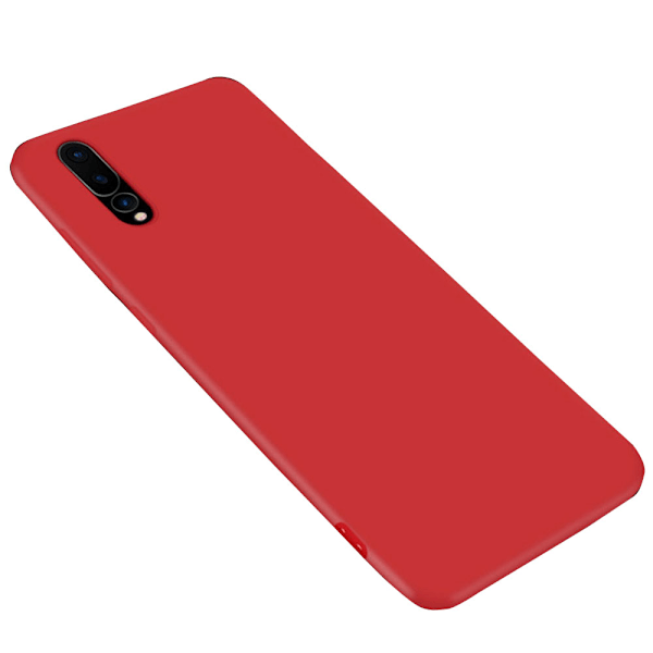 Matt Stilsikkert Silikondeksel - Huawei P20 Pro Frostad