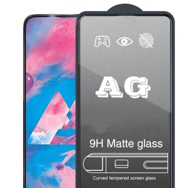 Galaxy A21s 2.5D Anti-Fingerprints näytönsuoja 0,3mm Transparent/Genomskinlig