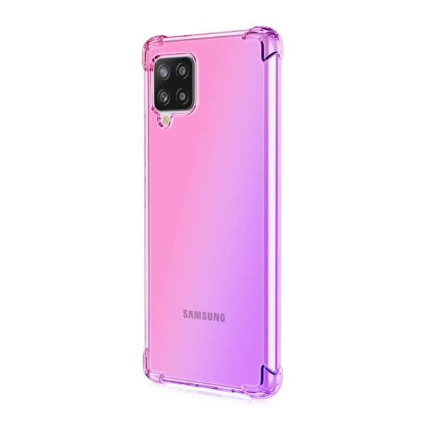 Eksklusivt beskyttelsescover (FLOVEME) - Samsung Galaxy A12 Transparent/Genomskinlig