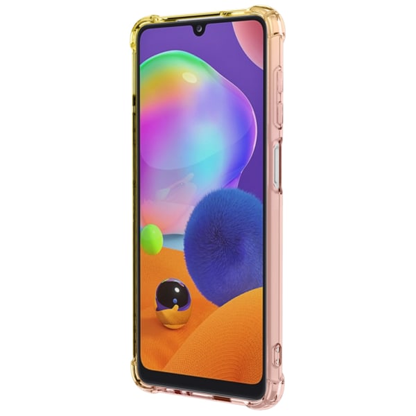 Beskyttende Floveme Silikone Cover - Samsung Galaxy A22 4G Genomskinlig