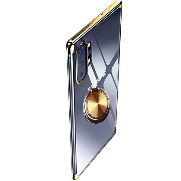 Samsung Galaxy Note10+ - Eksklusiv Floveme Cover Ring Holder Blå