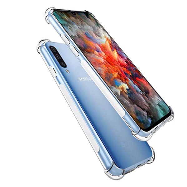 Samsung Galaxy A70 - Skyddsskal (FLOVEME) Transparent/Genomskinlig