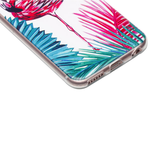 Retro-kuori (Palm Flamingo) iPhone 6/6S Plus -puhelimelle