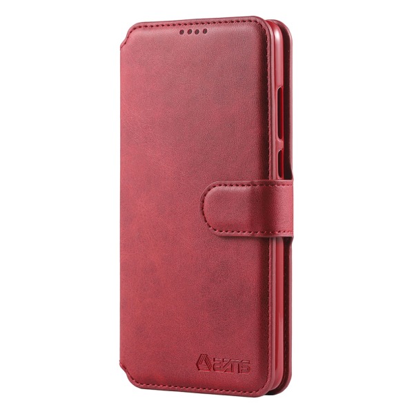 Huawei P30 - Eksklusivt stilig lommebokdeksel Röd