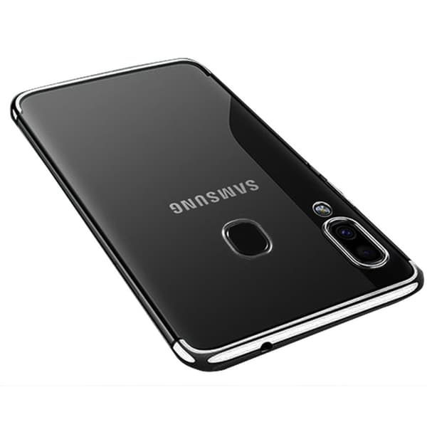 Stilfuldt praktisk silikonecover - Samsung Galaxy A40 Guld