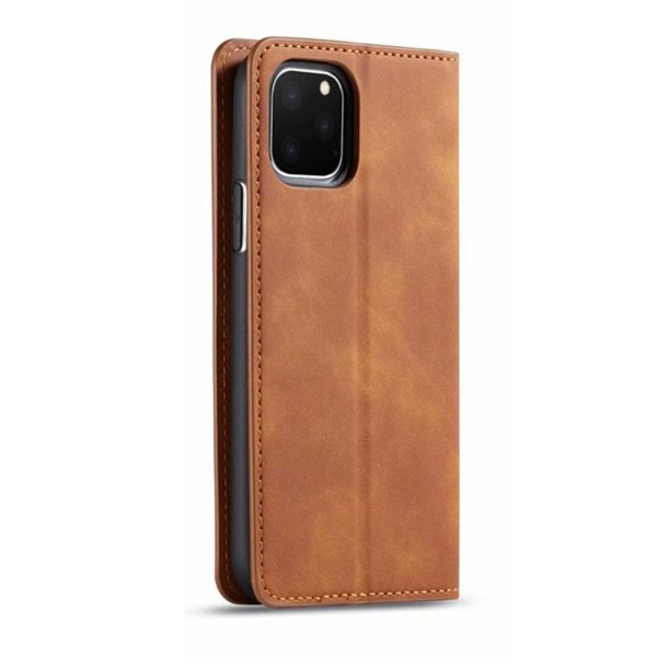 Tyylikäs ja joustava lompakkokotelo - iPhone 12 Svart