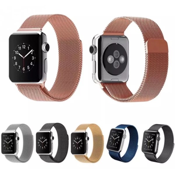 Apple Watch 42mm - Stilren stållänk Roséguld