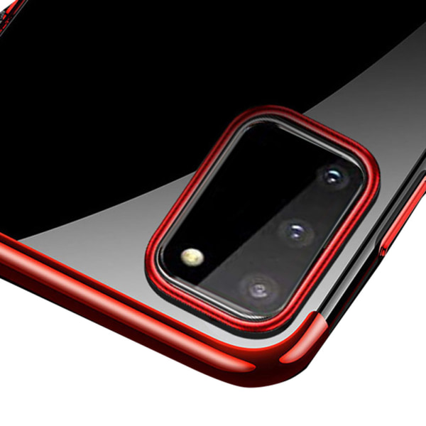 Genomtänkt Smart Silikonskal - Samsung Galaxy S20 Röd