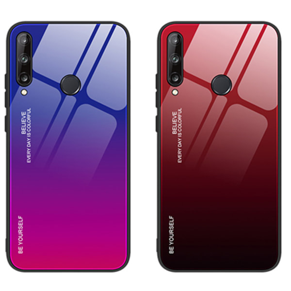 Stilrent Stötdämpande (NKOBEE) Skal - Huawei P40 Lite E Blå/Rosa