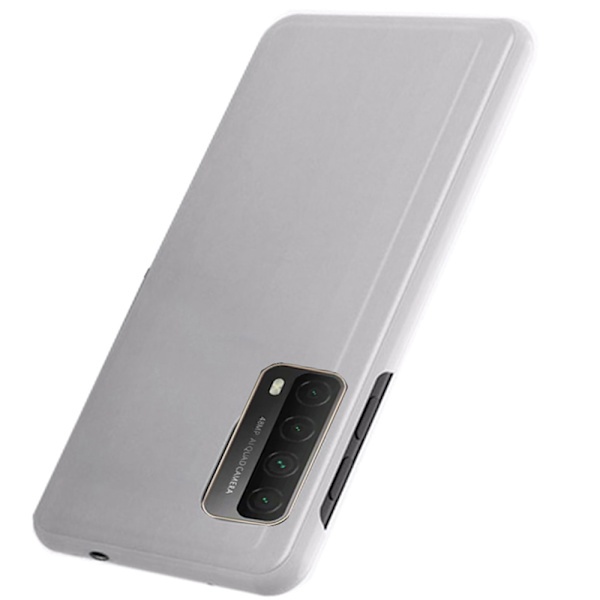 Huawei P Smart 2021 - Elegant Effektfullt LEMAN Fodral Lilablå