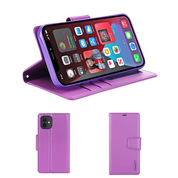 Eksklusivt HANMAN Wallet cover - iPhone 12 Rosaröd