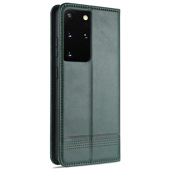 Glat (Yazunshi) pung etui - Samsung Galaxy S21 Ultra Svart