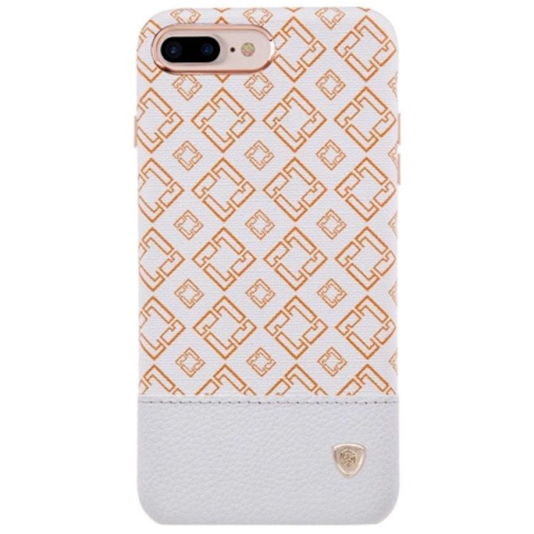 iPhone 7 Plus - Elegant Exklusivt Smart Läderskal OGER Ivory