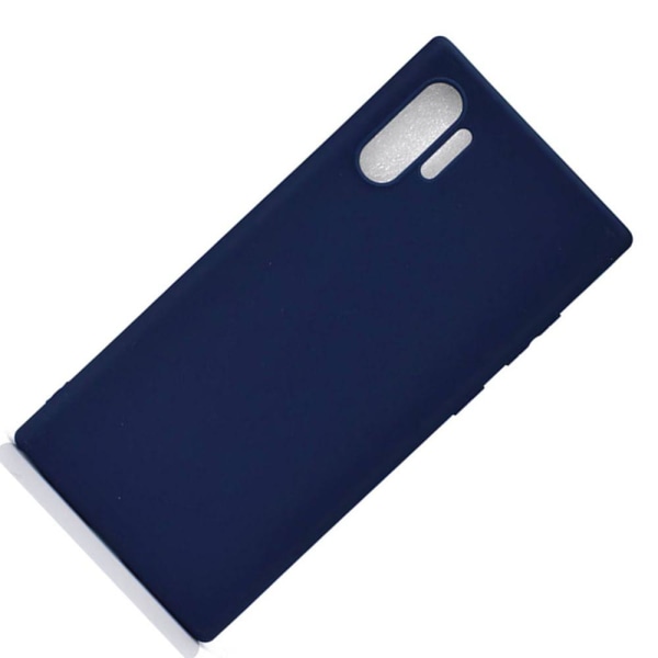 Slidstærkt stilfuldt cover - Samsung Galaxy Note10 Plus Mörkblå