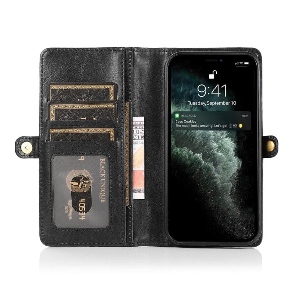 Praktisk kraftig lommebokdeksel - iPhone 13 Mini Röd